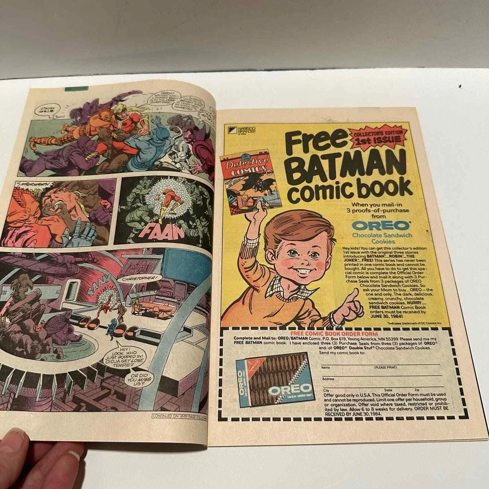 ATARI FORCE 6 JUNE 84 Meeting with Life and Death‎ DC Comic Book